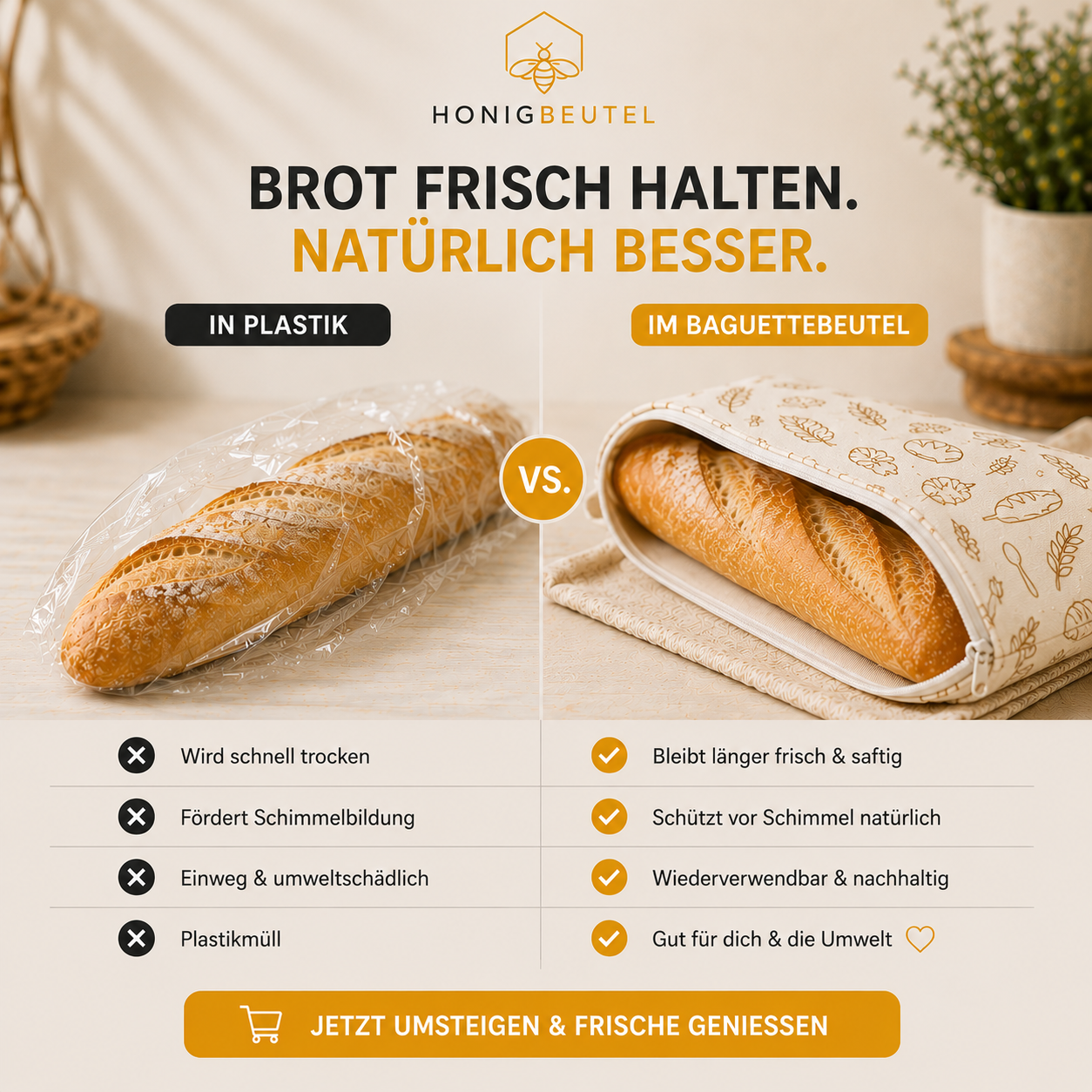 Baguettebeutel